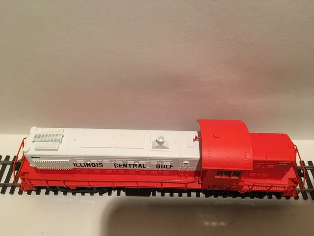 HO Atlas Classic Illinois Central Gulf RS-1 Powered Diesel Locomotive ICG #1269 6