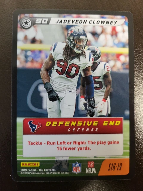 2019 NFL Five Jadeveon Clowney card #S16-19