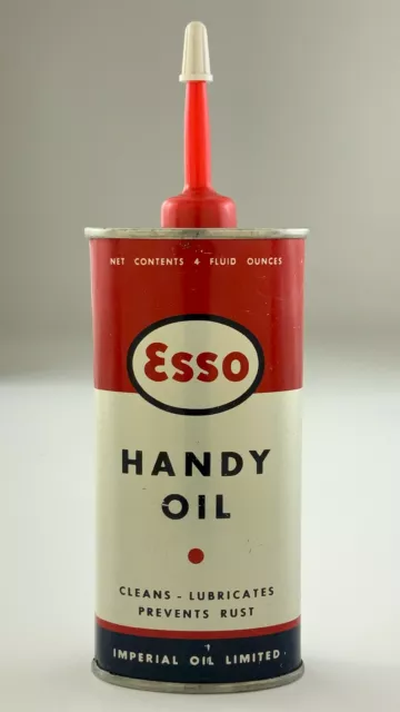 1960s Esso Handy Oil Imperial Oil New Old Stock Unopened Unused 4fl oz X216