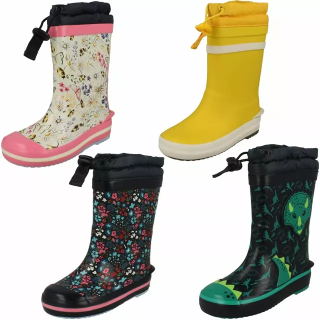 Childrens Startrite Casual Toggle Top Wellington Boots * Little Puddle *