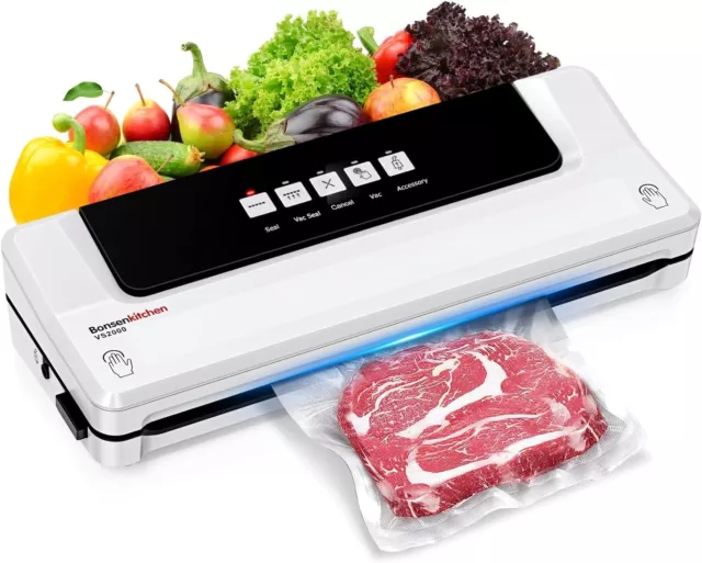 Machine Sous Vide Alimentaire 5 en 1 Bonsenkitchen - Appareil de Mise S (VS2000)