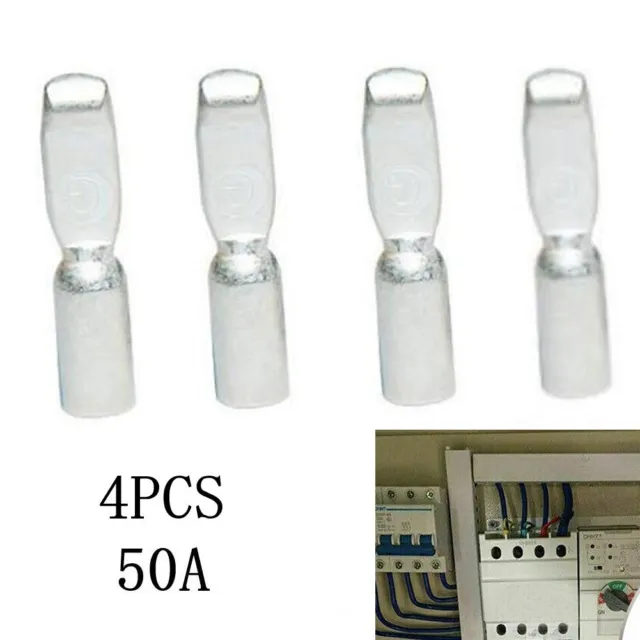 4X FOR Anderson Plug Contacts Pins Lugs Terminals For 50/120Amp Connectors