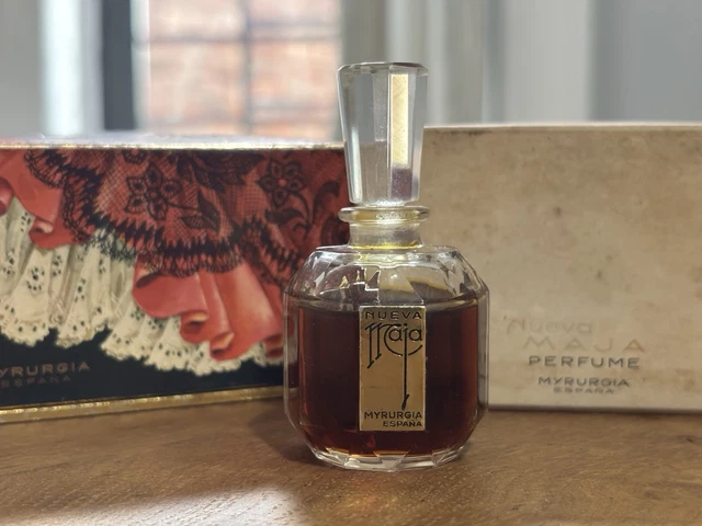 Maja Perfume Origin 1960s Myrurgia Nueva Maja Parfum Sealed