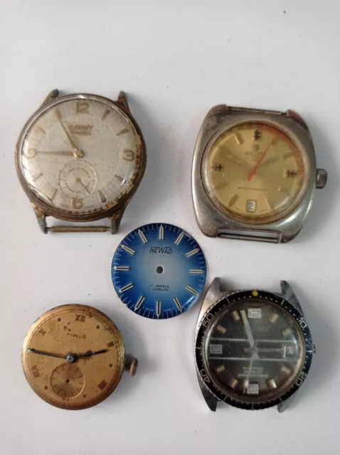 LOTE 017-Relojes Antiguos mecánicos