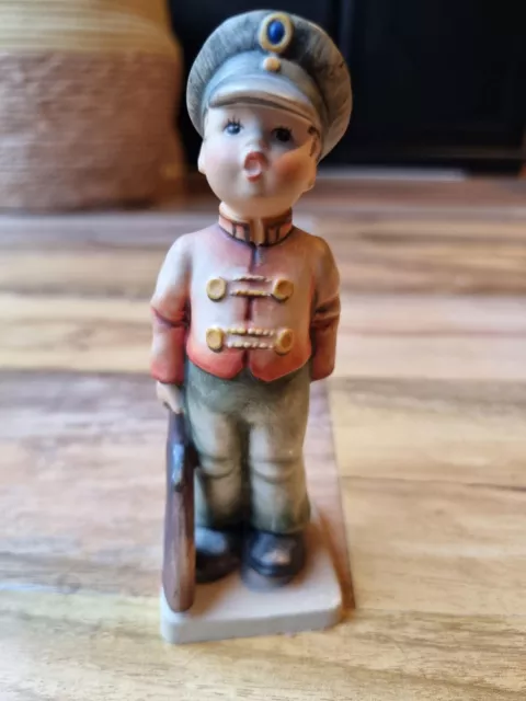 Vintage 1950s Goebel Hummel Figurine "Soldier Boy" Model 332 Collectable Figure