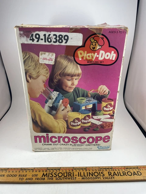 Play-Doh Light & Look Microscope Toy For Boys & Girls 3