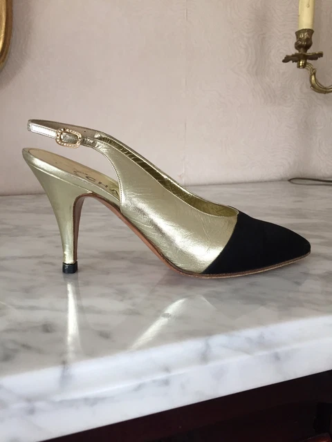 Escarpins a bride chanel cheap