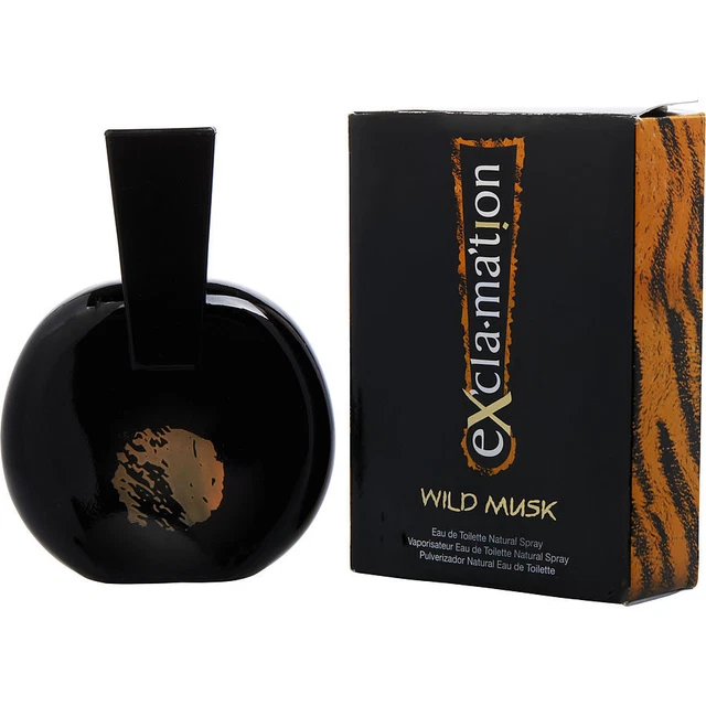 Exclamation Wild Musk by Coty Edt Spray 3.4 Oz for Womens BRANDED Exclamation Wild Musk by Coty Edt Spray 3.4 Oz for Womens BRANDED