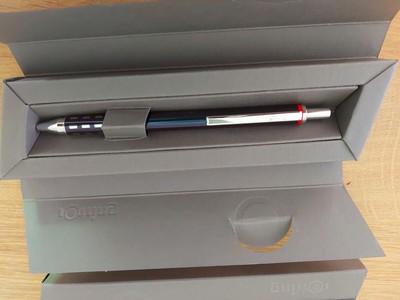 rOtring Stylo Roller Rotring Esprit gris aluminium grey RB NOS 