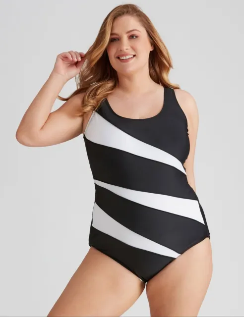 BNWT NEW Taking Shape Ladies Plus Size 14 Womens Swimsuit Bathers