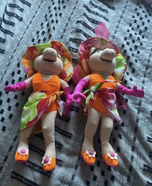 2 Of MISS PIGGY MUPPETS Licensed Plush 27" NANCO Jim Henson