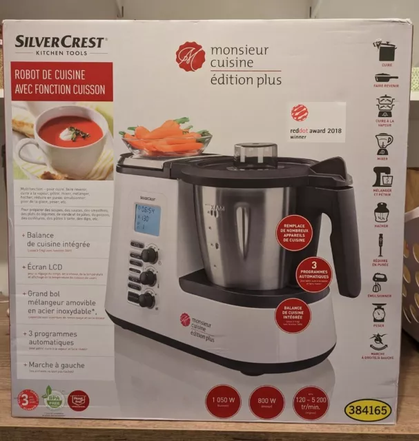 Monsieur Cuisine Édition Plus Silvercrest Robot Fonction Cuisson Garantie 2 Ans