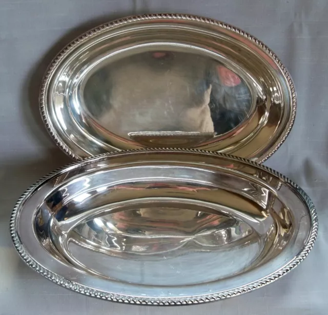 Poole Silverplate Covered Serving Dish #1021 (Towle)