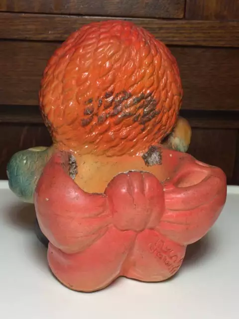 1977 Raggedy Ann ceramic planter 2