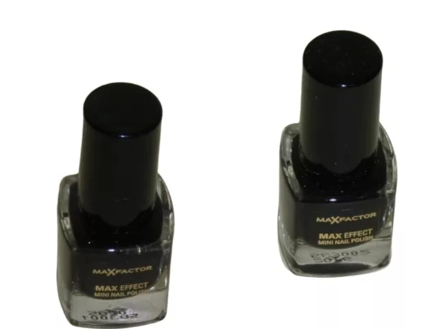 Max Factor MAX EFFECT Mini Nail Polish Nagellack 4,5ml NEU  No17, No36