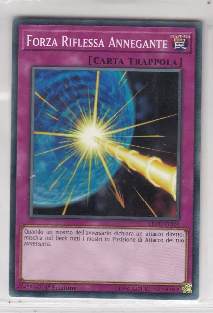 Yu-Gi-Oh Forza Riflessa Annegante LEDD-ITB24 Comune Ita