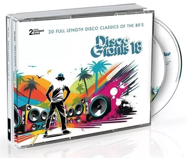 V/a  - Disco Giants Vol. 18    2-cd  box  new in seal    Soul/disco classics