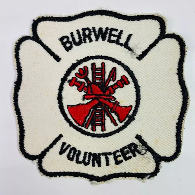 Burwell Volunteer Fire Department Garfield County Nebraska NE Patch A7