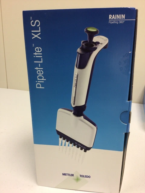 Rainin L8-10Xls+ 17013802 8 Channel Pipet-Lite Pipette 0.5 - 10 Lts Xls+