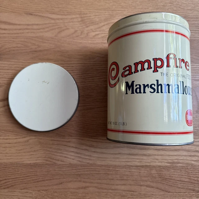 スーパーレア 20s ティン缶 Campfires Marshmallow スーパーレア