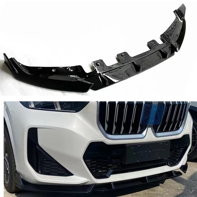 Labbro Spoiler Paraurti Anteriore Per BMW F30 F31 3 Serie M Sport 2012 2018 328i 335i 330i 320i Splitter Opacolucido Nerocarbonio - Foto 9