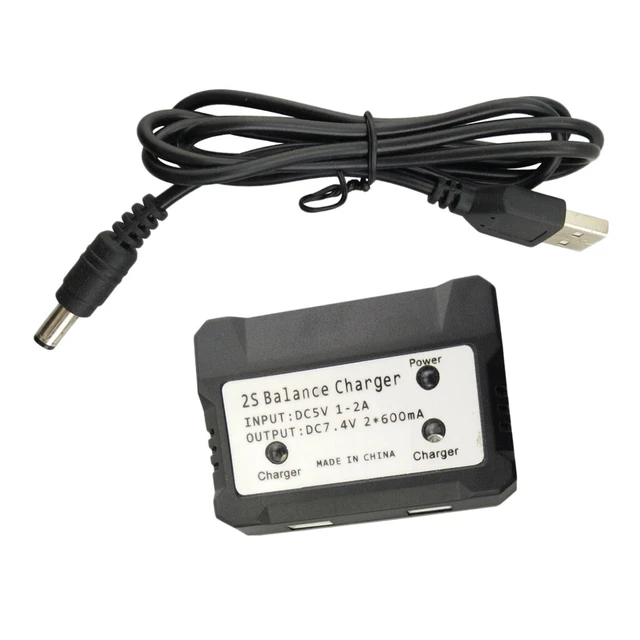 Chargeur de Batterie Lithium-Ion 7.4V