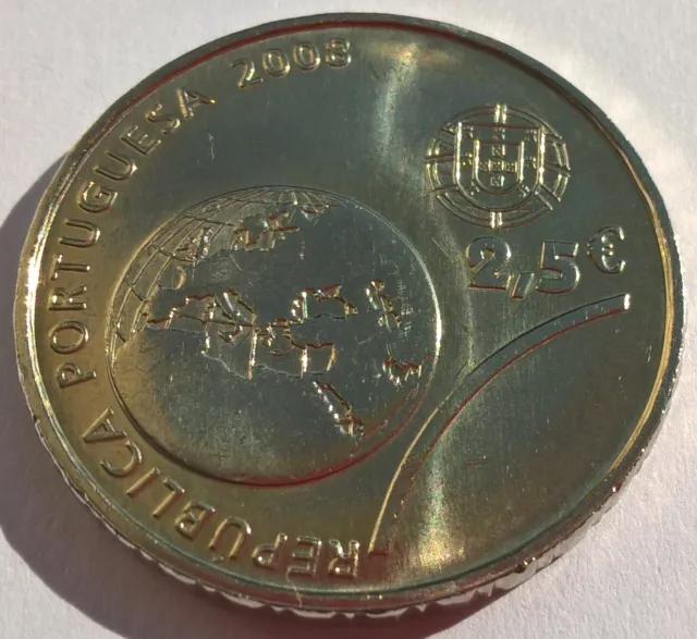 Portogallo moneta 2,5 euro Olimpiadi di Pechino 2008 UNC