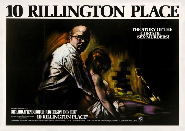 21 Rillington Place TEN RILLINGTON PLACE - Plus One Free - A4 Film Poster + One Free EUR 4 ...
