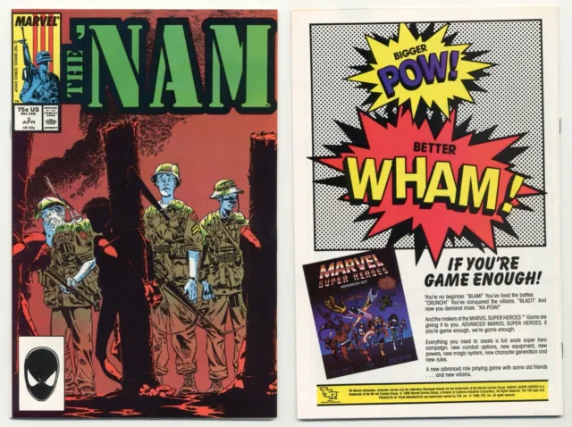 Nam #5 (NM/MT 9.8) HIGH GRADE Vietnam Humpin' the Boonies Murray 1987 Marvel