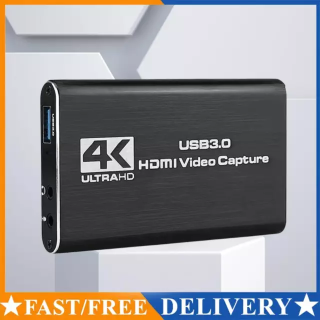 USB3.0 Game Recording Card HD HDMI-compatible Screen Recorder Box for DVD Camera