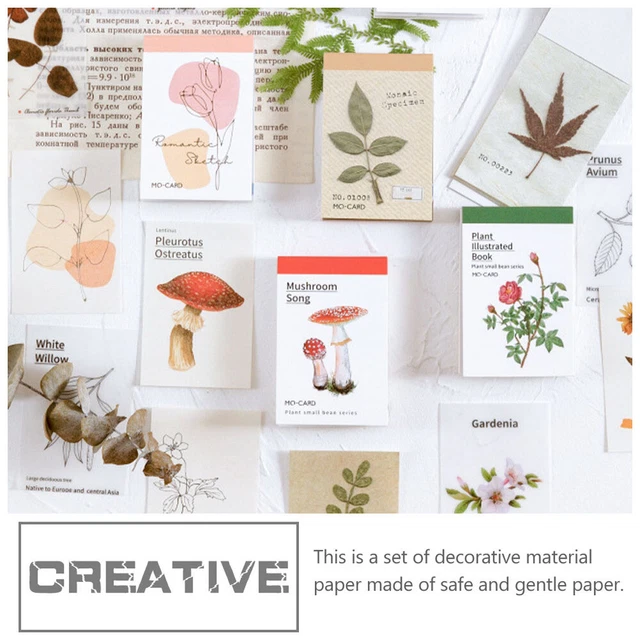 4 Sets Dekorative Papiere Antiken Brief Papier Diy Scrapbooking Material Papier 6