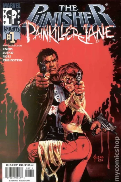Punisher Painkiller Jane #1 NM 2001 Stock Image