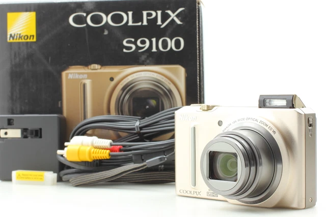 Nikon ニコン デジカメ COOLPIX S9100 ゴールド Amazon | NikonデジタルカメラCOOLPIX S9100 ソフィアゴールド