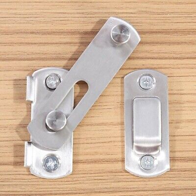 Stainless Steel Hasp Latch Lock Sliding Door Lock For Cabinet Fitting