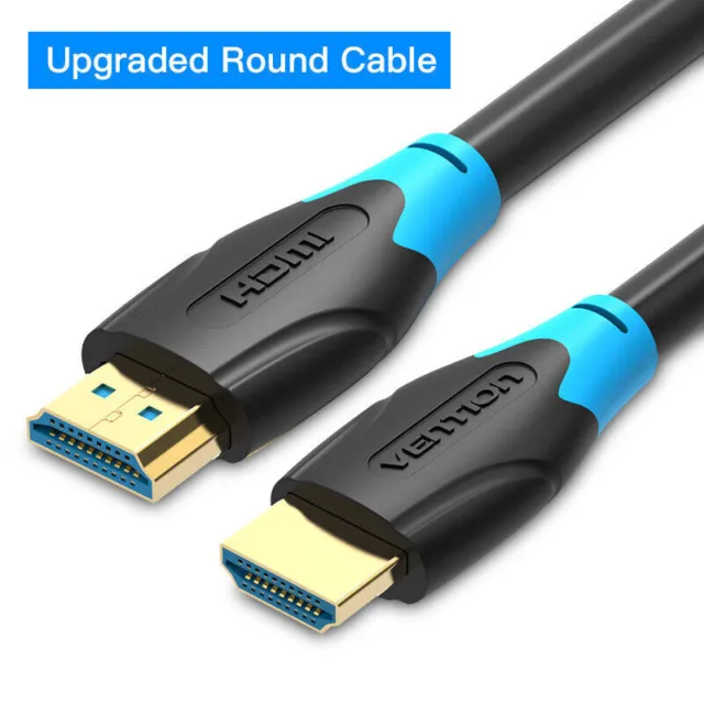 4K HDMI Cable High Speed 18Gbps 3D 1080P 28AWG HDMI Cord for  Monitor Laptop TV