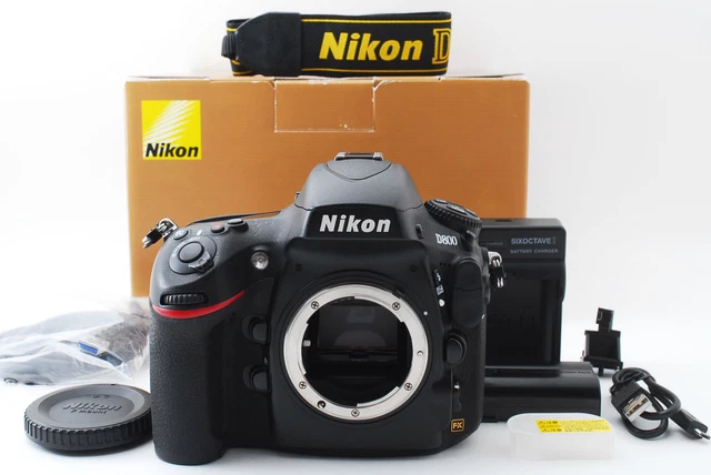 [N MINT SC:5601 in BOX] NIKON D800 36.3MP FX Digital SLR Camera Body From JAPAN