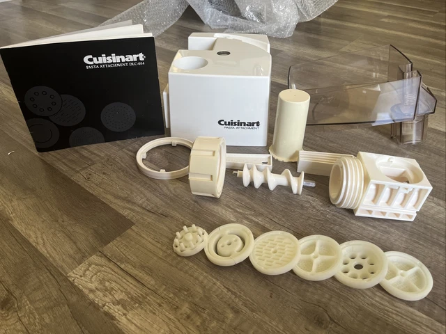 VTG Cuisinart Pasta Maker Attachment DLC-054 For DLC-7 open box complete VTG Cuisinart Pasta Maker Attachment DLC-054 For DLC-7 open box complete