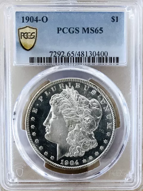 1904 O Morgan  Pcgs Ms65! Monster Undergrade! Looks Proof Like! Pq+++  Nr #40508