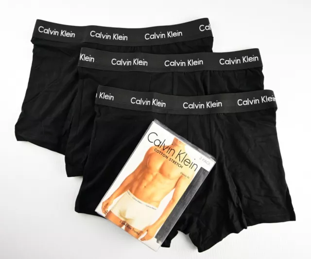 Calvin Klein CK Men's Boxer Briefs 3 Pack in Black