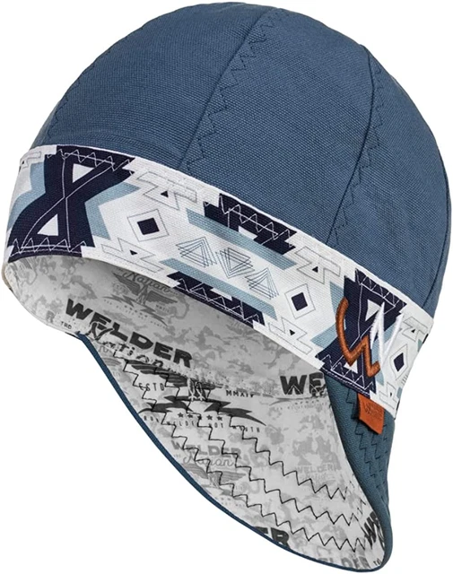 8 Panel Welding Cap, Durable, Soft 10 Oz Cotton Duck Canvas, for Safety and Prot