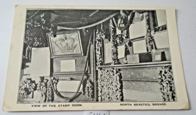 View Of The Stamp Room North Bersted Bognor   Vintage   Postcard (Eu64