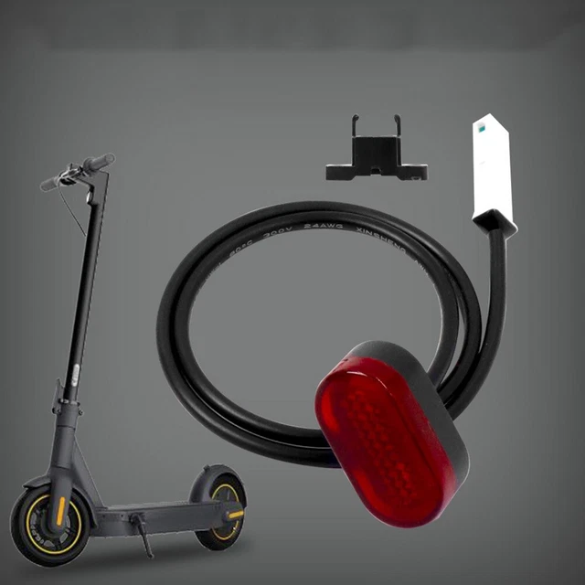 Feu Arrière Pour Scooter électrique JinYue - Multimodes (clignotant, Stroboscope) - ABS étanche - Installation Facile - 8