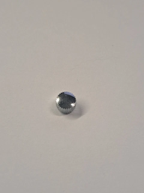 sourcing map 2Pcs 4.5mm Montre Couronne Pièces, Inox Acier Plat Tête Court Tige Montre Couronne 2,5mm ID pour Montre Réparations Rose Doré