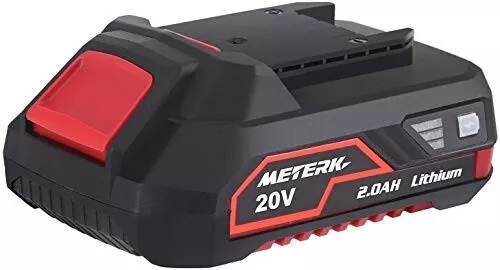 Meterk 20V 2.0Ah Li-ion Rechargeable Genuine Battery forMeterk Power Tools LY777