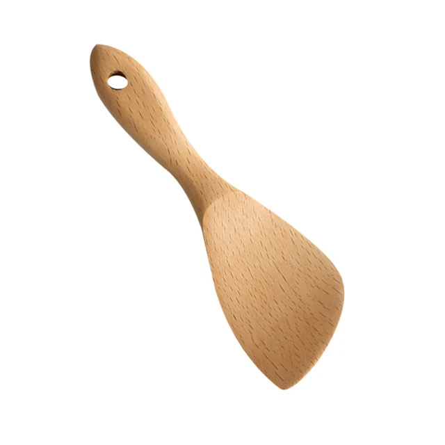 Lot De 10 Ustensiles Cuisine En Bois De Teck - Spatules, Cuillères Et Fourchettes Naturelles