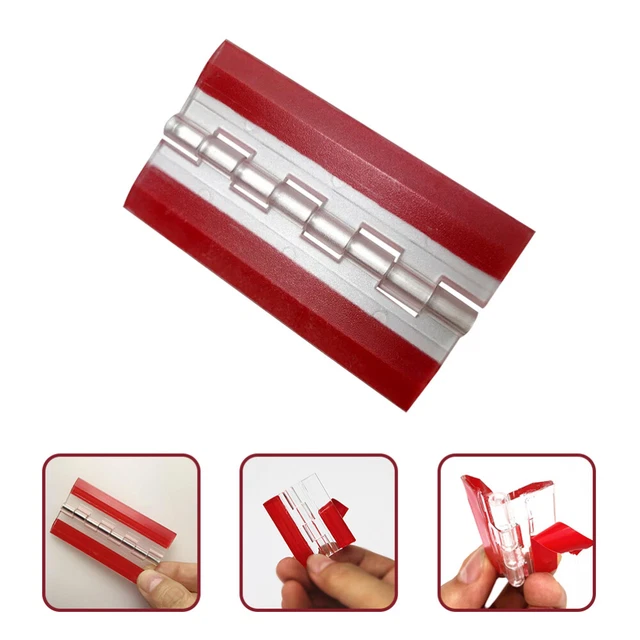 5 Pcs -Hinge Acrylic Hinges for Kitchen Cabinets Hardware Baby Box