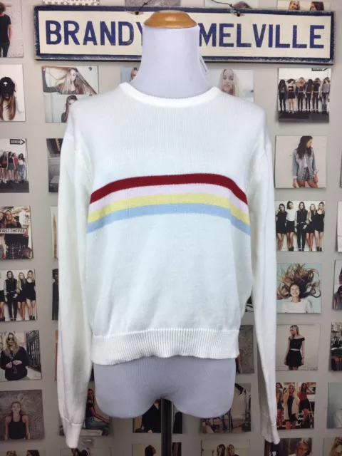 Brandy melville sales rainbow sweater