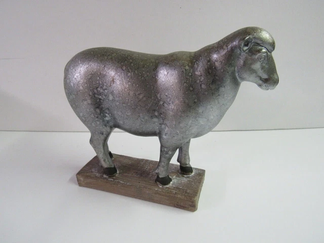 New Cast Resin Lamb Sheep Figurine 2472350 Free Shipping