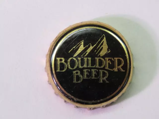 Bottiglia di Birra Corona Tappo ~ Boulder Company ~ COLORADO'S Primo Craft