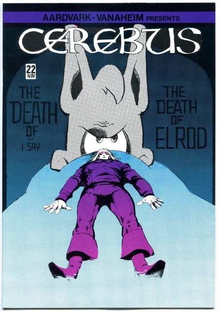 CEREBUS the AARDVARK 22, VF+/NM-, Dave Sim, 1977, more in store, QXT
